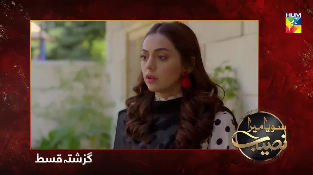 Soya Mera Naseeb Episode 151 HUM TV Drama 14 Jan 2020