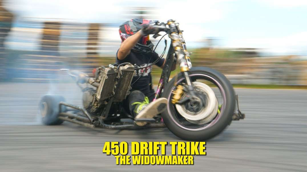 450cc Drift Trike The Widowmaker