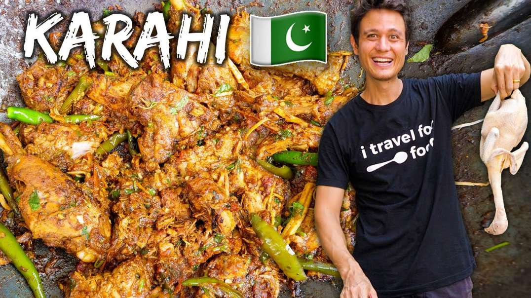 Pakistani Street Food Chicken Karahi Recipe