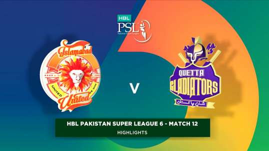 Islamabad United vs Quetta Gladiators Match 12 Short Highlights HBL PSL 6