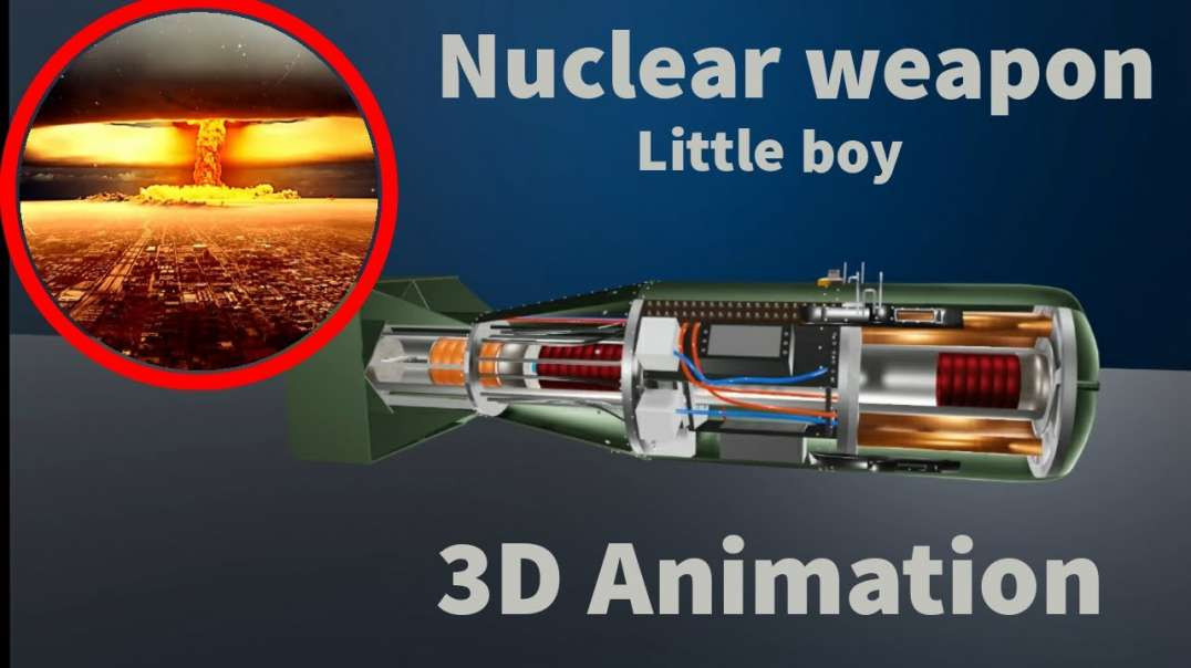 was the LITTLE BOY Atomic Bomb Works.Hiroshima bombing Animation. Learn from the base