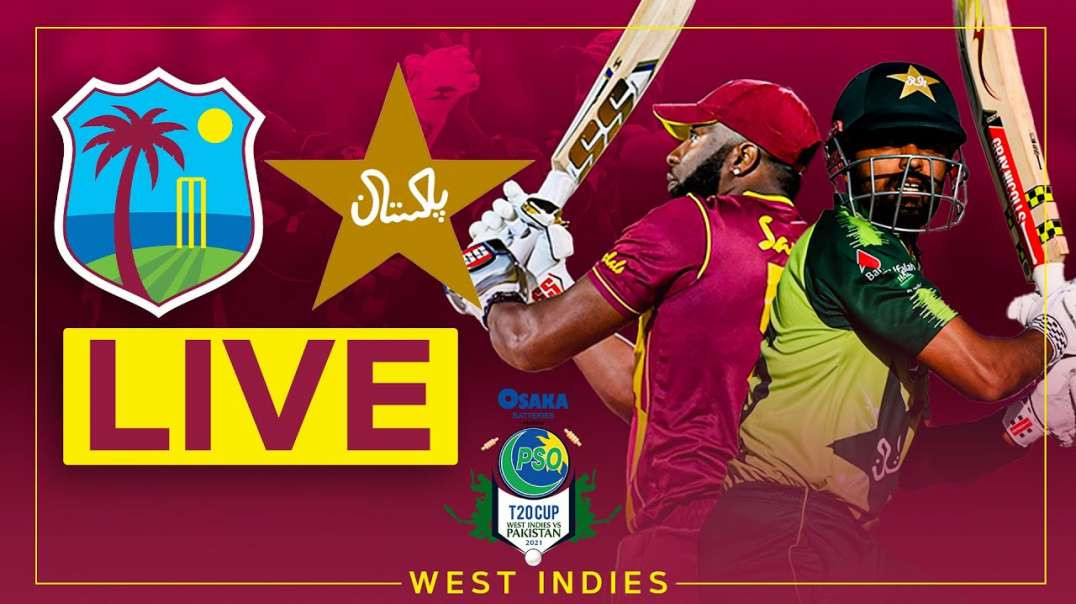West Indies v Pakistan 1st Osaka Presents PSO Carient T20 Cup Match Highlights 2021