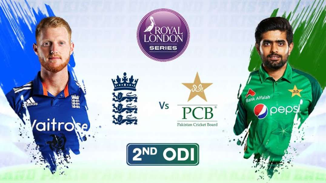 England v Pakistan Full Match Highlights England Claim Series Win! 2nd Men’s Royal London ODI 2021