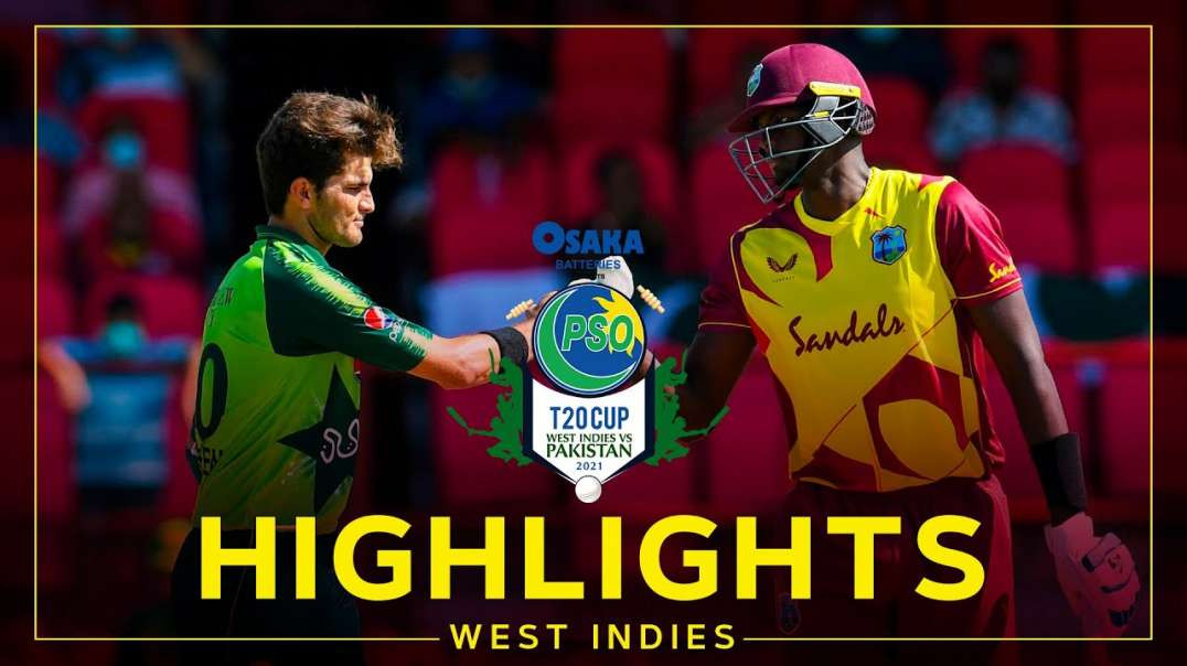 West Indies v Pakistan 2nd Osaka Presents PSO Carient T20 Cup Match Highlights