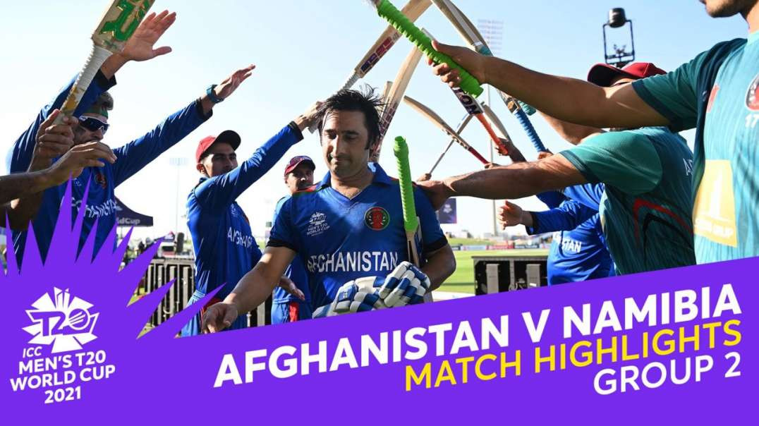 27th Match Of T20 World Cup 2021 AFG vs NAM Full Match Highlights