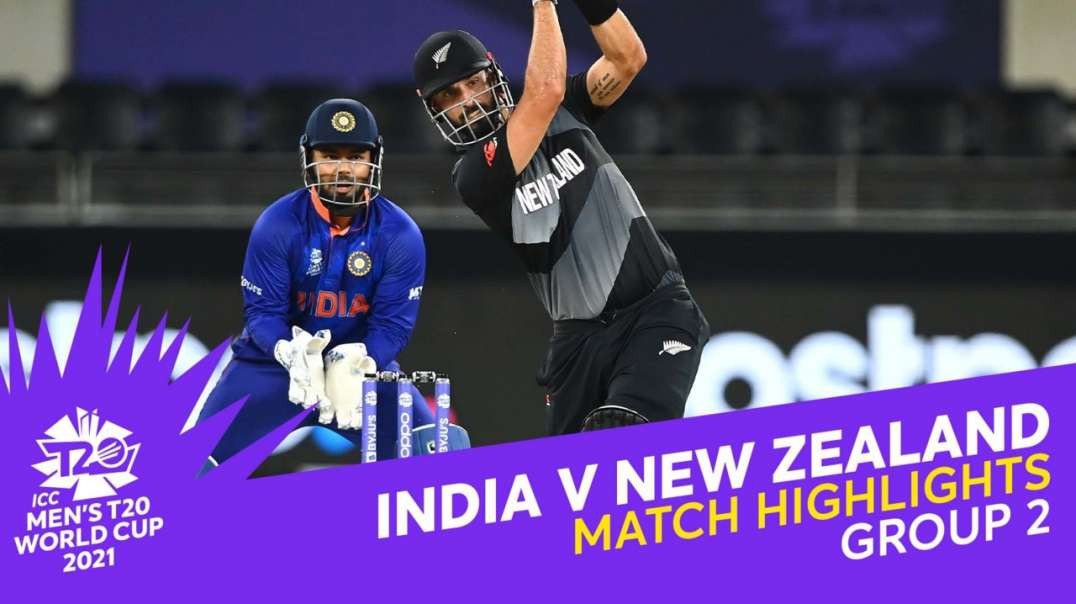 28th Match Of T20 World Cup 2021 IND vs NZ Full Match Highlights