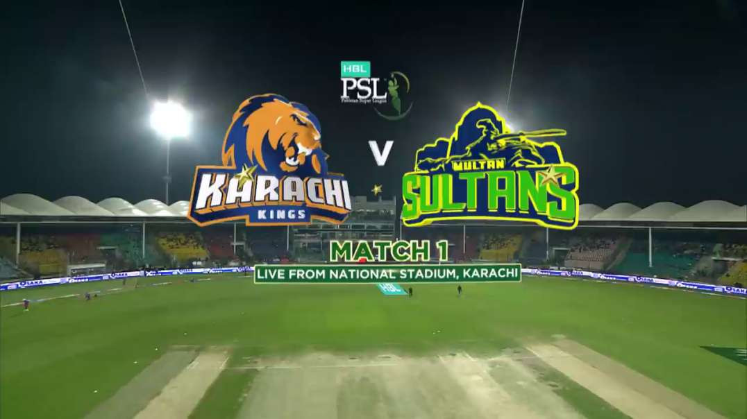 Karachi Kings vs Multan Sultans 1 Match Full Highlights HBL PSL 7 2022