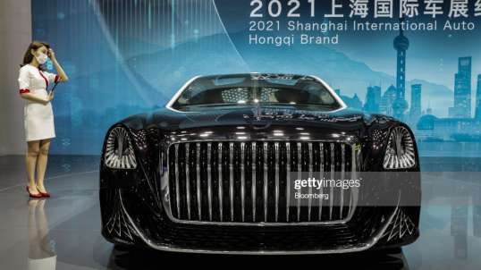 ALL NEW FAW Hongqi L-Concept Walkaround—2021 ShangHai Motor Show