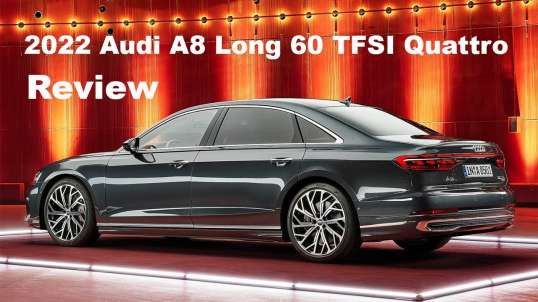 2022 Audi A8 Long - Sound, Interior and Exterior in detail