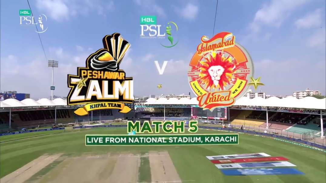 Peshawar Zalmi vs Islamabad United 5 Match Full Highlights HBL PSL 7 2022