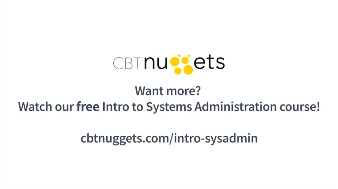 CBT Nugget's ⁣Linux Course By Shawn Power