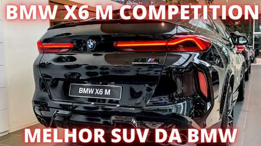 NOVA BMW X6 M COMPETITION 2022 LANÇAMENTO 4.4 V8 BITURBO VEJA!!!!!!