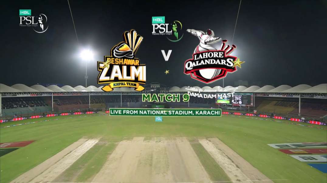Lahore Qalandars vs Peshawar Zalmi 9 Match Full Highlights HBL PSL 7 2022
