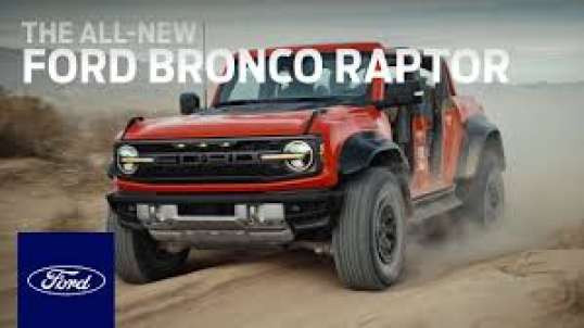 New 2022 Ford Bronco Raptor Rugged Desert SUV