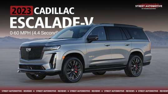 New 2023 Cadillac Escalade Sport Ultra Luxury SUV Review