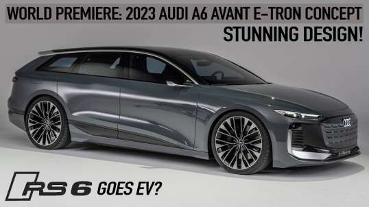 NEW Audi A6 Avant e-Tron: A Future Electric RS6?