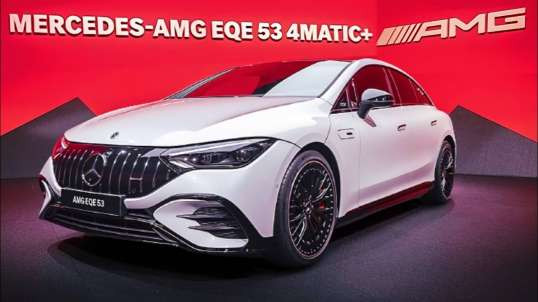 2023 NEW Mercedes EQS53 AMG SOUND?! Interior Exterior Walkaround! Full Electric AMG Hyperscreen