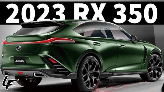 2023 Lexus RX 350 F SPORT Features, Design, Interior and Driving