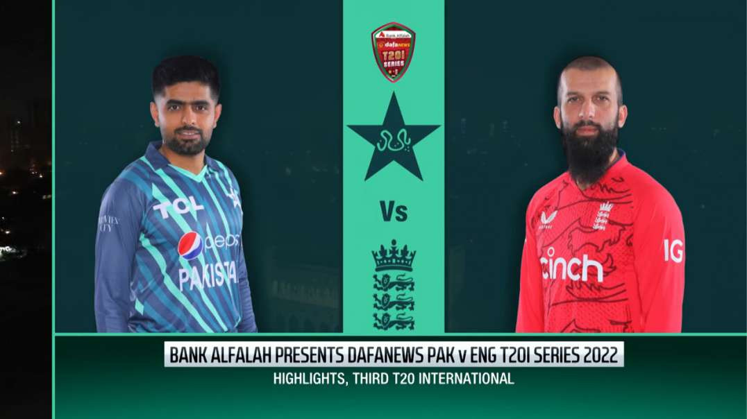 Pakistan vs England 3rd T20I Full Match Highlights National Stadium Karachi 2022