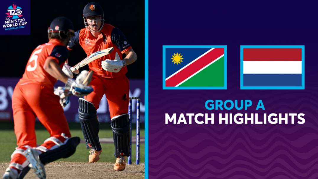 5th Match Of T20 World Cup 2022 NAM vs NED Full Match Highlights
