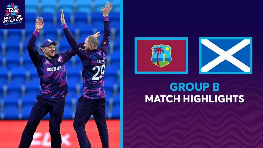 3rd Match Of T20 World Cup 2022 WI vs SCO Full Match Highlights