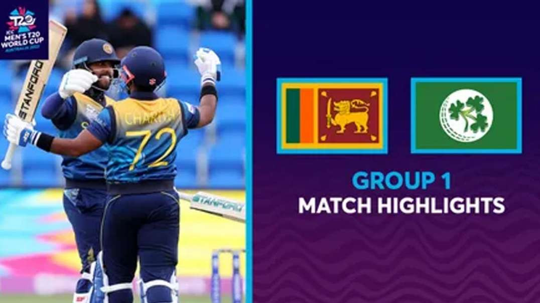 15th Match Of T20 World Cup 2022 SRI vs IRE Full Match Highlights