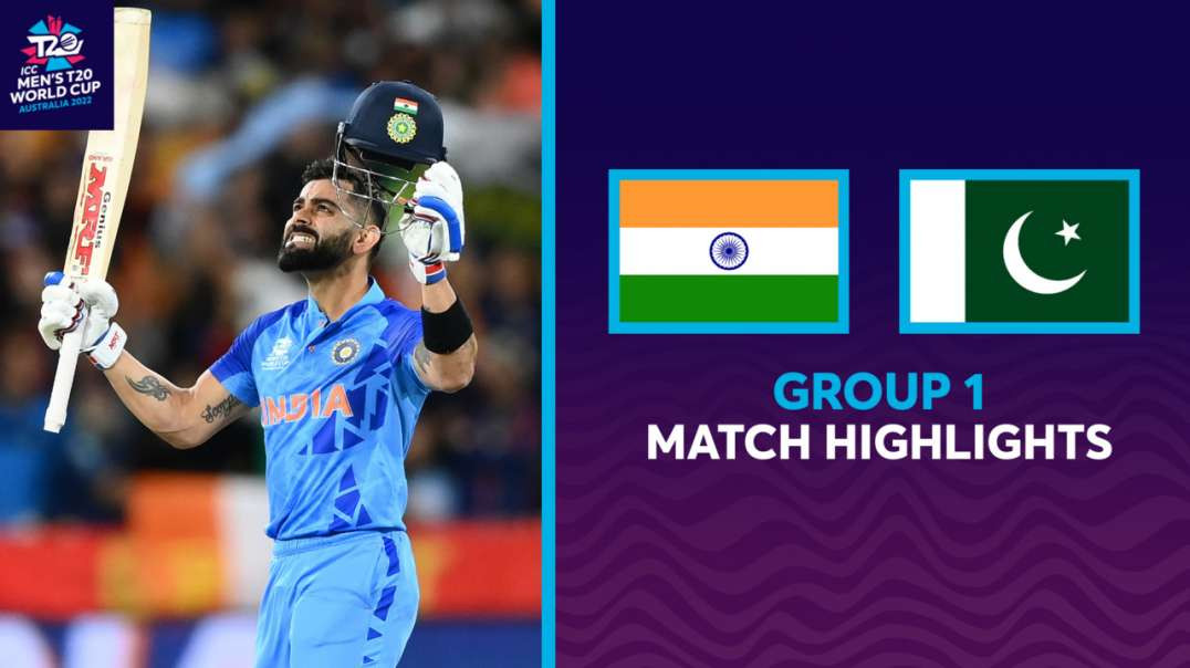 16th Match Of T20 World Cup 2022 IND vs PAK Full Match Highlights