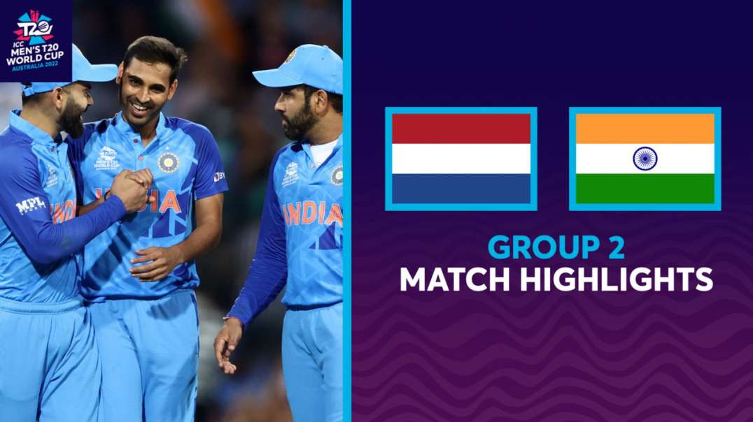 23rd Match Of T20 World Cup 2022 NED vs IND Full Match Highlights