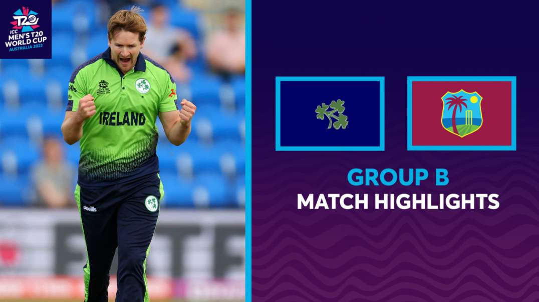 11th Match Of T20 World Cup 2022 IRE vs WI Full Match Highlights