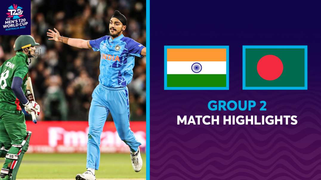35th Match Of T20 World Cup 2022 IND vs BAN Full Match Highlights