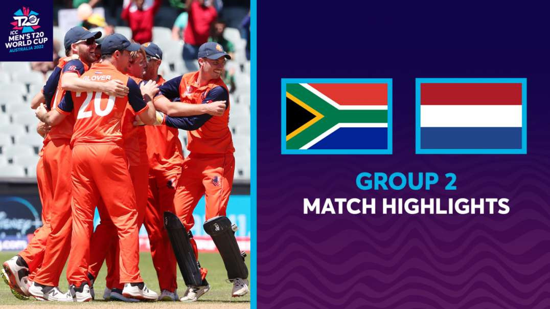 40th Match Of T20 World Cup 2022 SA vs NED Full Match Highlights