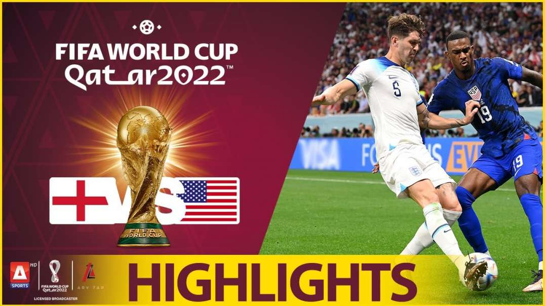 20th Match Highlights England vs USA FIFA World Cup Qatar 2022