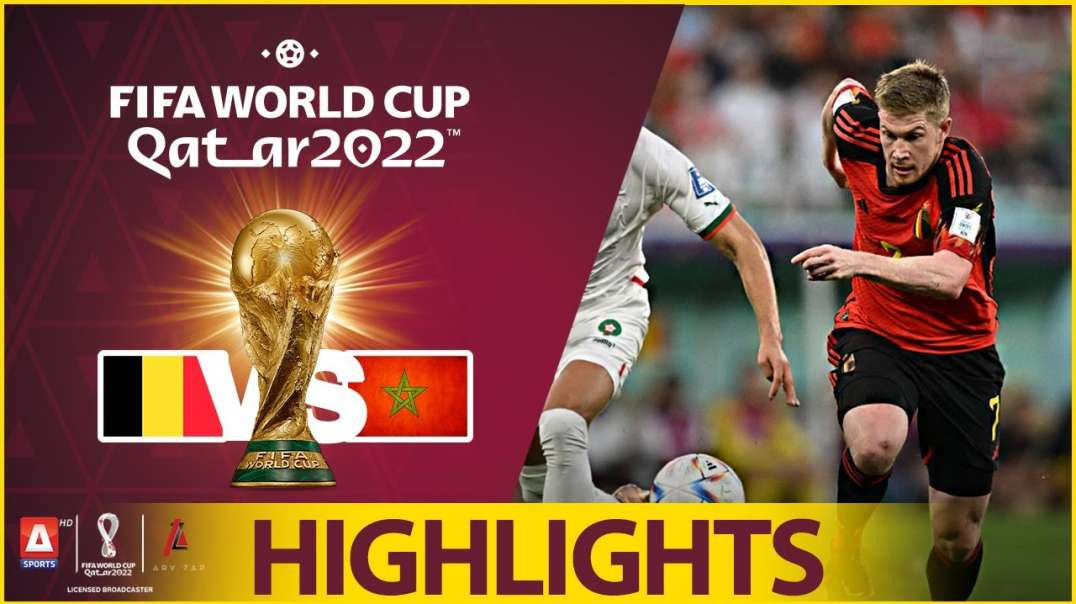 26th Match Highlights Belgium vs Morocco FIFA World Cup Qatar 2022