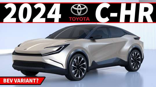 New 2023 Toyota bZ C-HR Compact Electric SUV Concept Revealed 2023 Toyota C-HR Electric SUV
