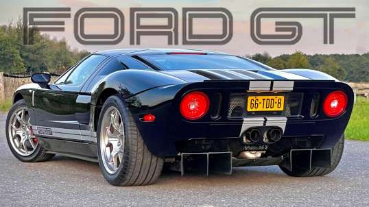 2006 FORD GT 200MPH 320KMH REVIEW on Autobahn