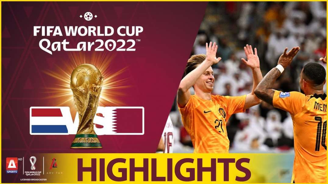 34th Match Highlights Netherlands vs Qatar FIFA World Cup Qatar 2022