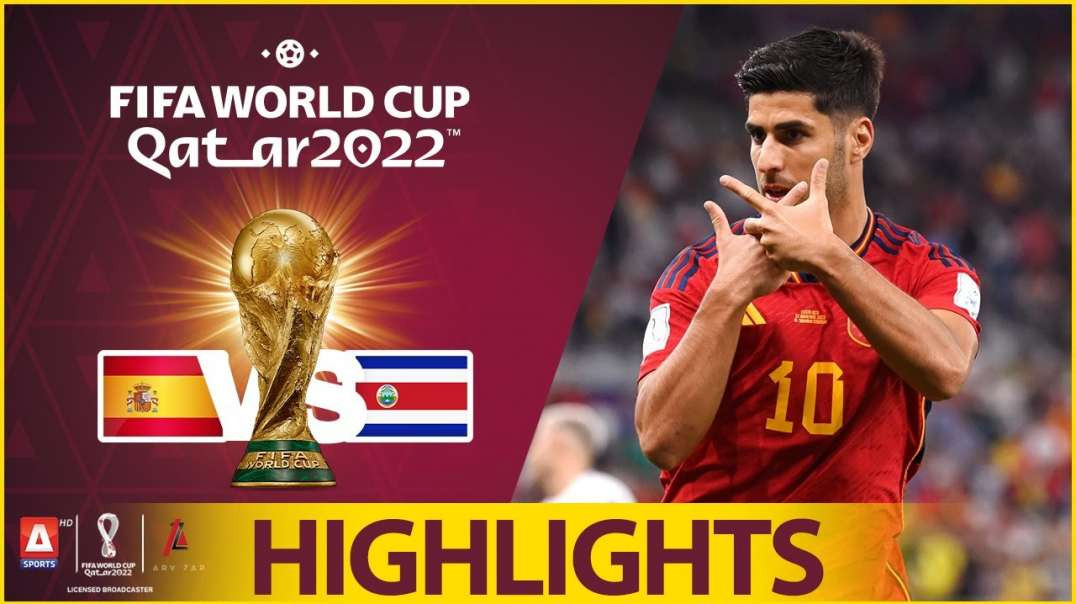 11th Match Highlights Spain vs Costa Rica FIFA World Cup Qatar 2022