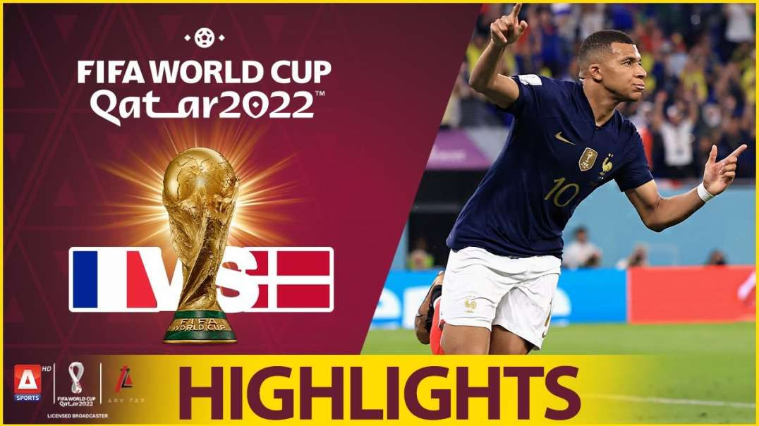 23rd Match Highlights France vs Denmark FIFA World Cup Qatar 2022