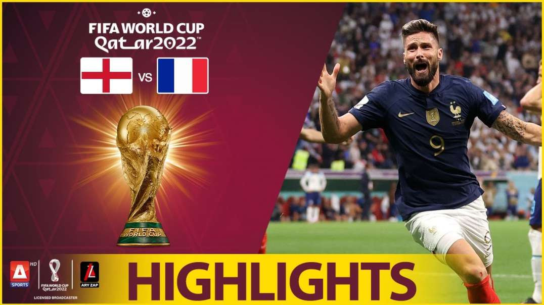 60th Match Highlights England vs France FIFA World Cup Qatar 2022