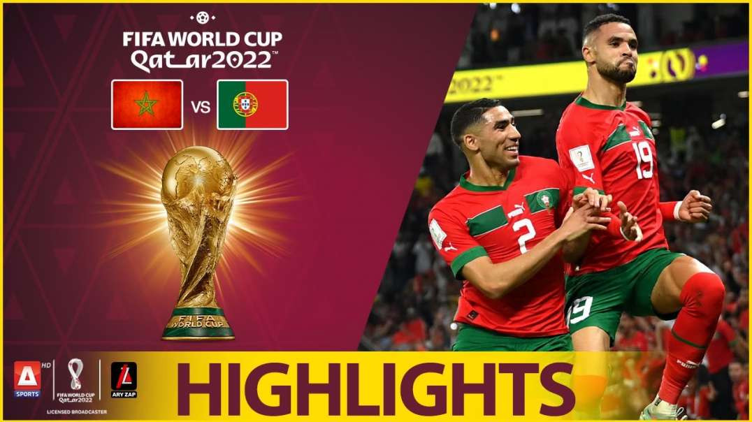 59th Match Highlights Morocco vs Portugal FIFA World Cup Qatar 2022