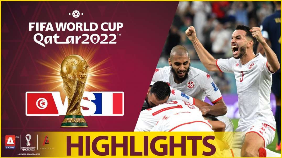 38th Match Highlights Tunisia vs France FIFA World Cup Qatar 2022