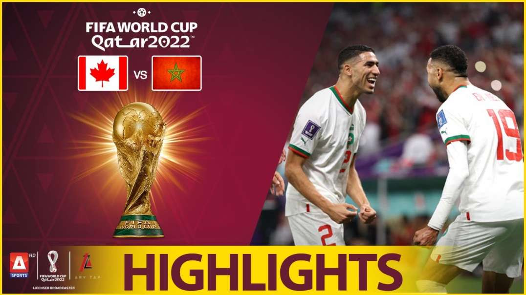 41st Match Highlights Canada vs Morocco FIFA World Cup Qatar 2022
