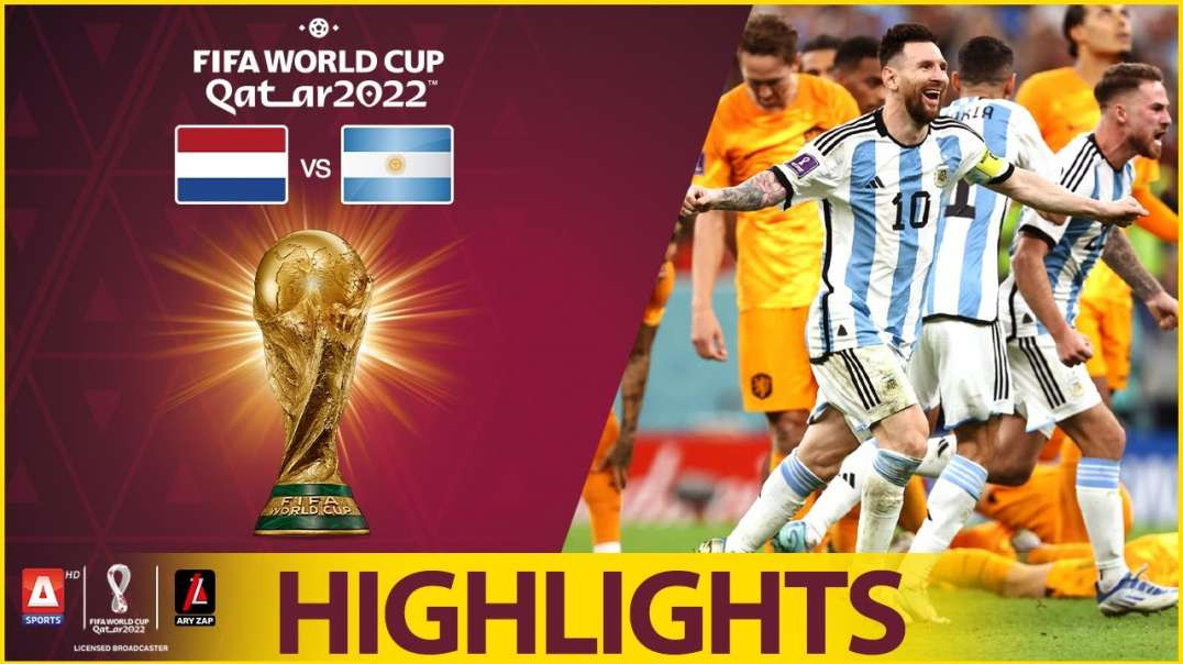 58th Match Highlights Netherlands vs Argentina FIFA World Cup Qatar 2022
