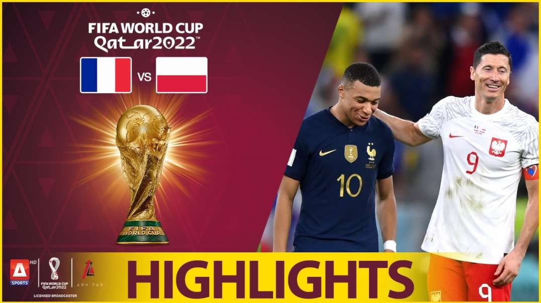 51st Match Highlights France vs Poland FIFA World Cup Qatar 2022
