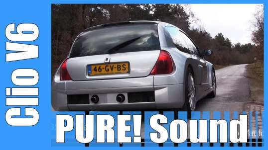 RENAULT CLIO V6 PHASE II REVIEW POV Test Drive by