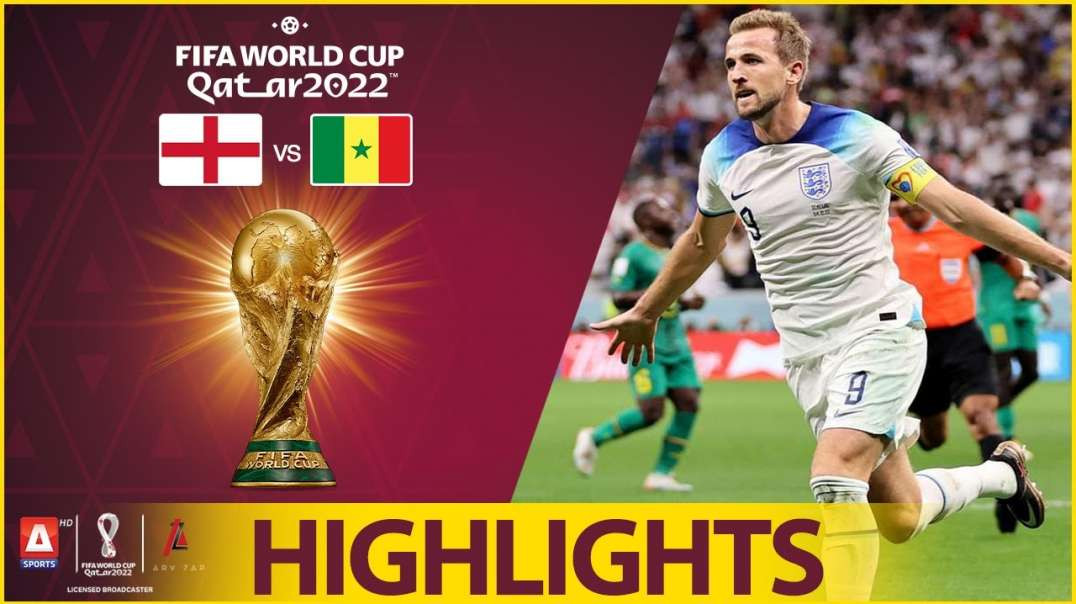 52nd Match Highlights England vs Senegal FIFA World Cup Qatar 2022