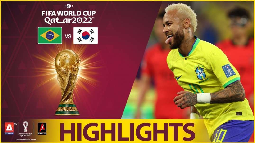 54th Match Highlights Brazil vs Korea Republic FIFA World Cup Qatar 2022
