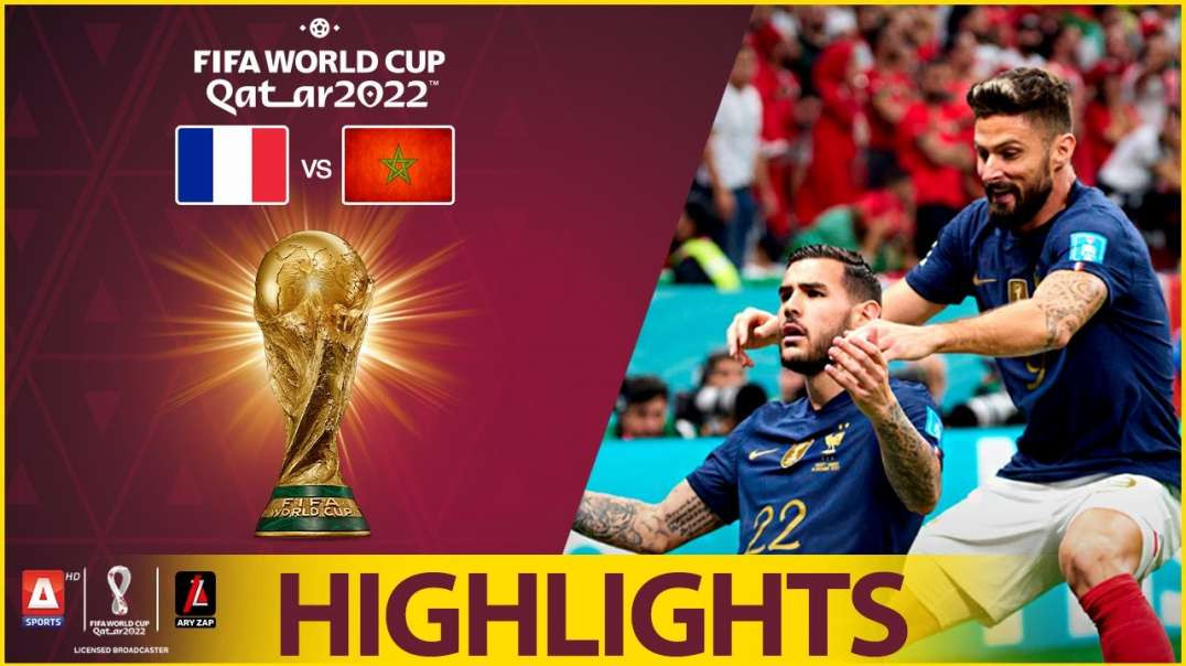 62nd Match Highlights France vs Morocco Semi-Final 2 FIFA World Cup Qatar 2022