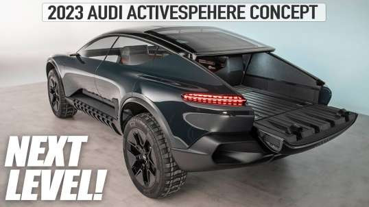Audi activesphere New Luxury Coupe That Turns Into A Pickup