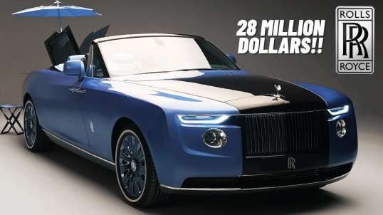 The Most Expensive NEW Car In The World! £20 Million Rolls Royce Boat Tail
